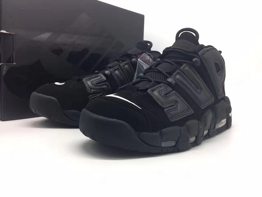 Authentic Supeme x Air More Uptempo Golden